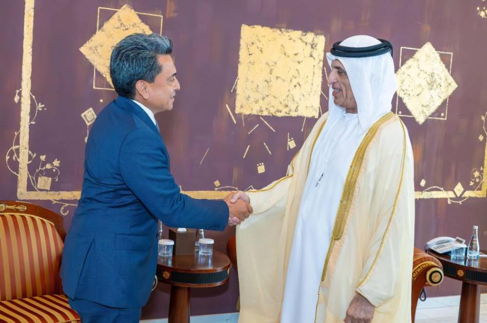 سعود بن صقر يستقبل سفير السلفادور ويبحثان تعزيز العلاقات