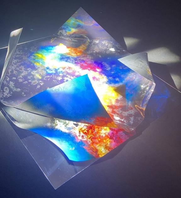 الرسم بريشة القلب في مهرجان الفنون الإسلامية