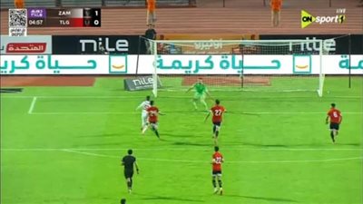 الدوري المصري الممتاز: ناصر ماهر يسجل الهدف الأول للزمالك في مرمى طلائع الجيش في الدقيقة الخامسة