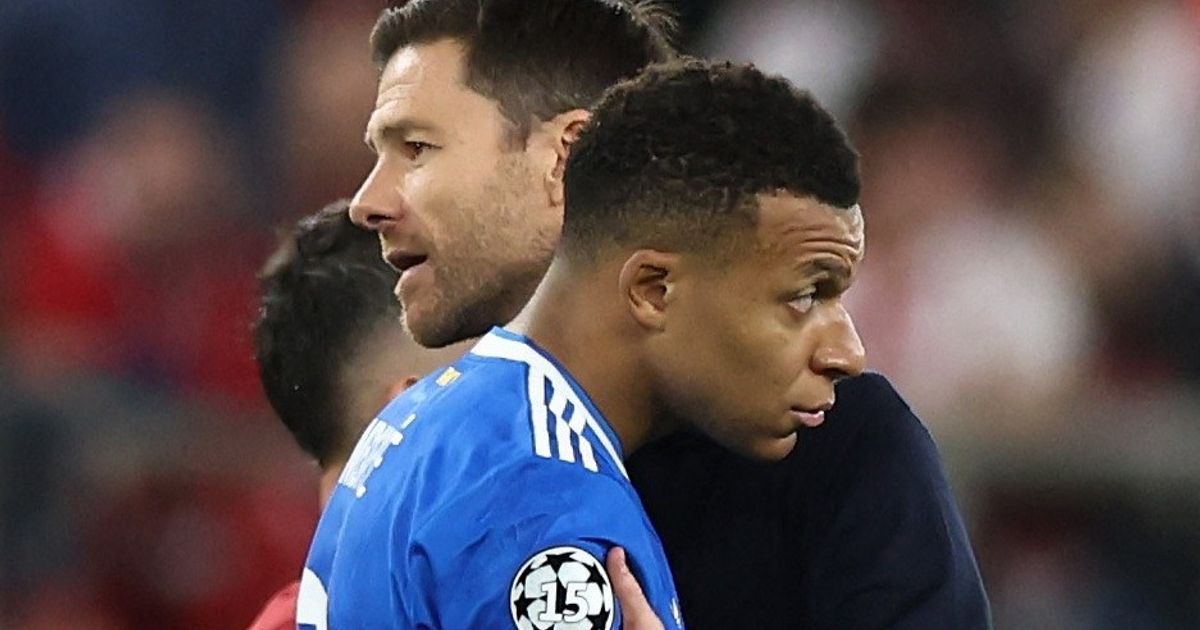 مبابي يطالب لاعبي ريال مدريد بحماية تشابي ألونسو