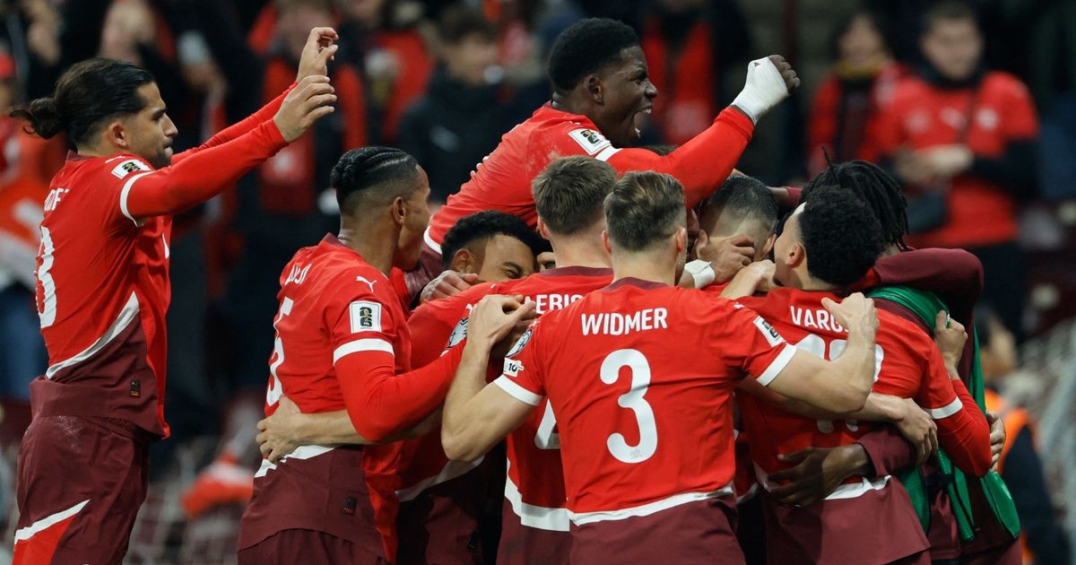 سويسرا تسحق السويد وتقترب من كأس العالم