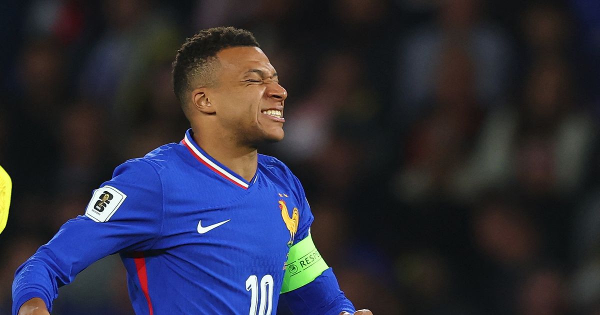 كيليان مبابي يعود لريال مدريد نتيجة “التهاب بكاحله الأيمن”