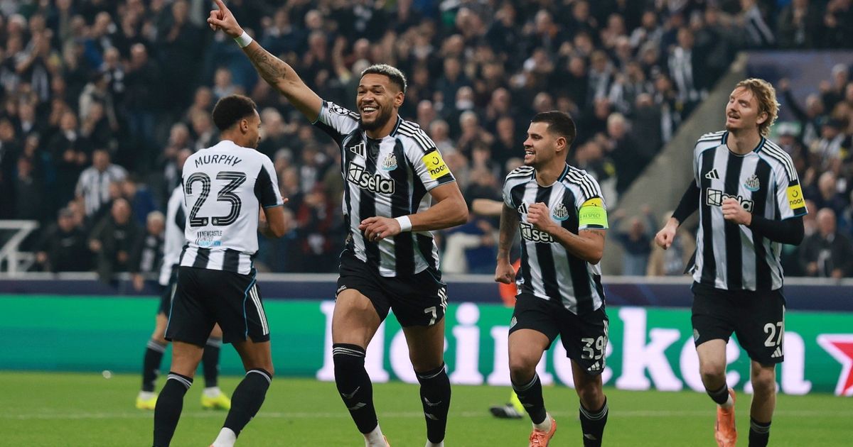 نيوكاسل يغرق بيلباو ويحقق ثالث فوز على التوالي بدوري الأبطال