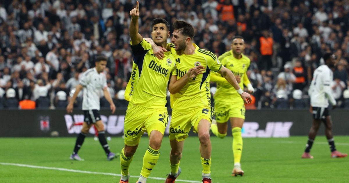 أسينسيو يتعرّض لاعتداء في ديربي بشيكتاش وفنربخشة ويثأر بهدف