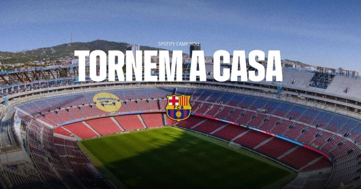 يويفا يوافق على عودة برشلونة إلى كامب نو بدوري أبطال أوروبا