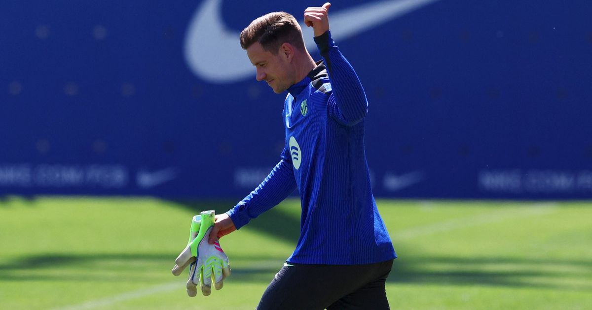 برشلونة يتلقى أول عرض للتخلي عن حارسه تير شتيغن