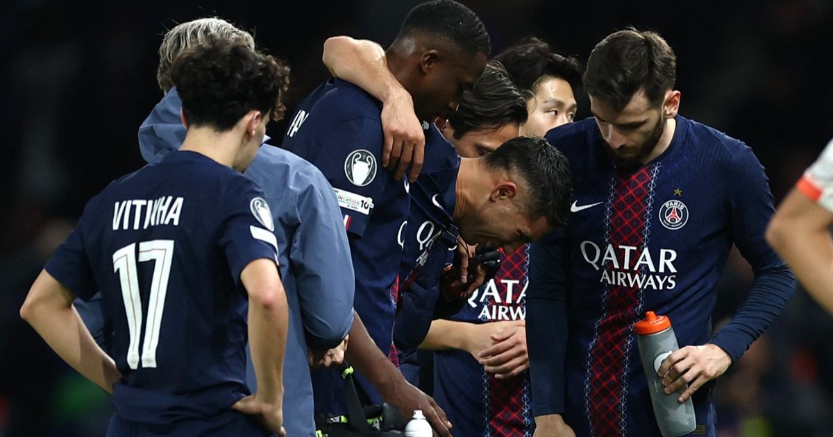 إصابة ديمبيلي وحكيمي وخروجهما من مواجهة سان جيرمان وبايرن