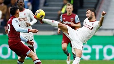 محدث لحظة بلحظة: نتيجة مباراة مانشستر يونايتد ووست هام يونايتد في الدوري الإنجليزي الممتاز