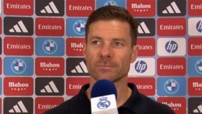 تشابي ألونسو ينتقد تقنية الفيديو بعد تعادل ريال مدريد مع جيرونا في الدوري الإسباني