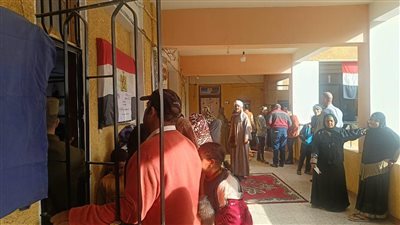 استمرار توافد الناخبين فى لجان مركز وبندر سوهاج للإدلاء بأصواتهم في انتخابات مجلس النواب