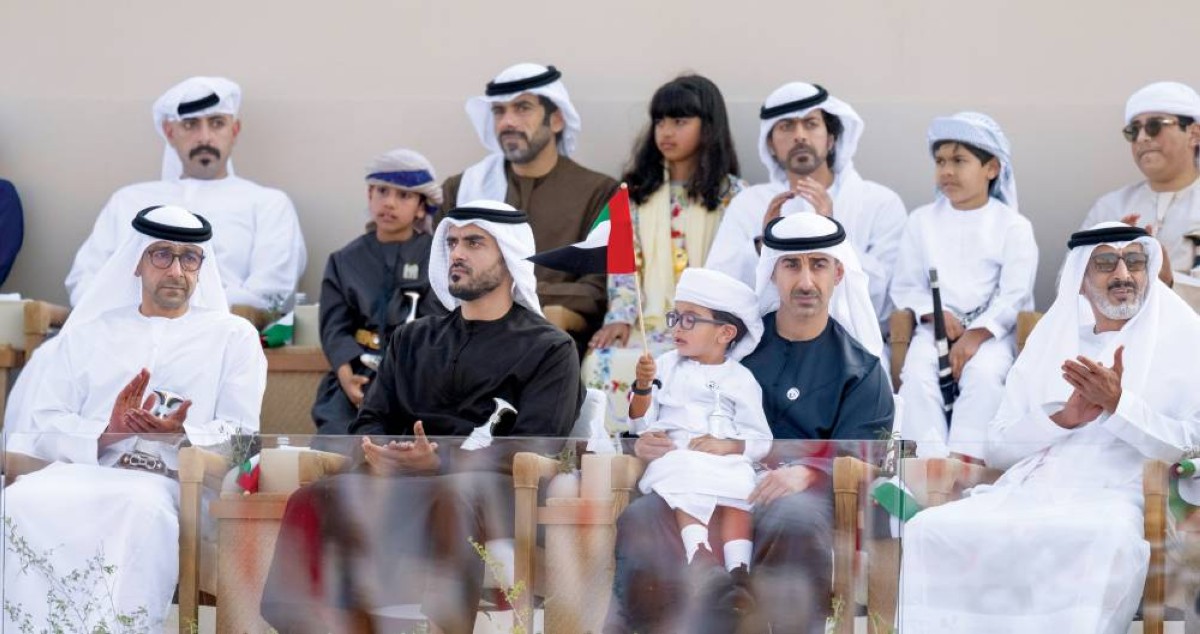  حمدان وزايد بن محمد بن زايد ومحمد بن طحنون وسعيد بن حمدان وخليفة وذياب بن طحنون 