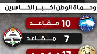 خسائر الكبار في المرحلتين.. تحيا مصر يرصد خريطة المقاعد المفقودة للأحزاب الأربعة الأكبر في الدوائر الملغاة