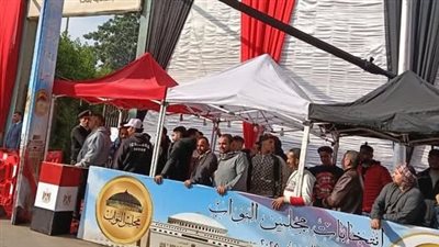 إقبال بلجان العمرانية مع فتح باب التصويت في انتخابات مجلس النواب