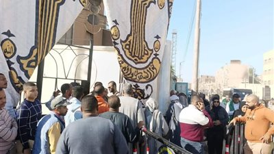 إقبال بلجان أدفو في الساعات الأولى من فتح باب التصويت في انتخابات مجلس النواب