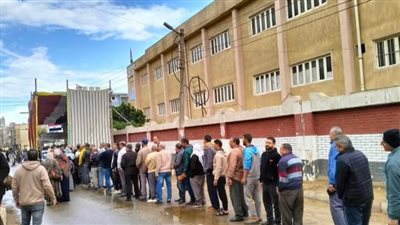 إقبال بلجان حوش عيسى في الساعات الأولى من فتح باب التصويت في انتخابات مجلس النواب