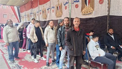 إقبال المواطنين على انتخابات مجلس النواب بالهرم في أول أيام التصويت