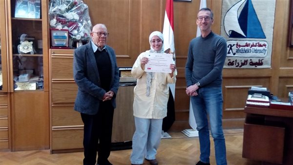 رئيس جامعة كفر الشيخ يستقبل وفد جامعة إيريز الهولندية