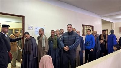 استمرار توافد الناخبين على لجان الاقتراع في سوهاج