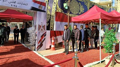 انتظام عملية التصويت في اليوم الثاني لانتخابات الإعادة بدائرة المنتزة بالإسكندرية