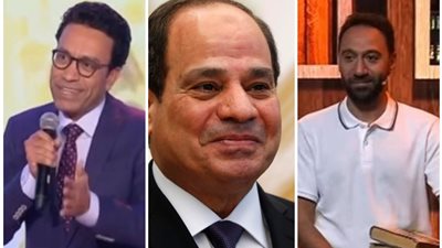 لمسة وفاء رئاسية.. نجوم الفن في ضيافة الرئيس السيسي خلال حصاد 2025