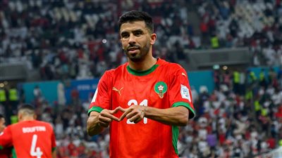 نهاية الشوط الأول بتقدم المغرب على الإمارات في نصف نهائي كأس العرب