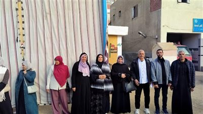 توافد الناخبين على لجان كفر شكر بالقليوبية في أول أيام إعادة المرحلة الثانية لانتخابات مجلس النواب