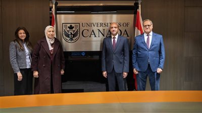 متابعة انتظام الدراسة.. أمين مجلس أفرع الجامعات الأجنبية تزور فرع جامعة جزيرة الأمير إدوارد