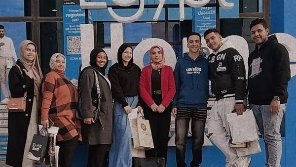 جامعة حلوان التكنولوجية الدولية تفتح آفاق الابتكار أمام طلابها بزيارة علمية للمعرض الدولي السابع للأقمشة