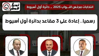 انتخابات مجلس النواب.. إعادة على 3 مقاعد بدائرة أول أسيوط ضمن المرحلة الأولى