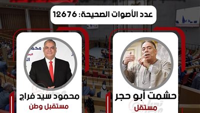 وفقا للحصر العددي.. فوز مرشح مستقبل وطن بمقعد دار السلام والبساتين وخسارة أبو حجر