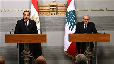 موقف مصر ثابت في دعم لبنان واستقراره ووحدته الوطنية