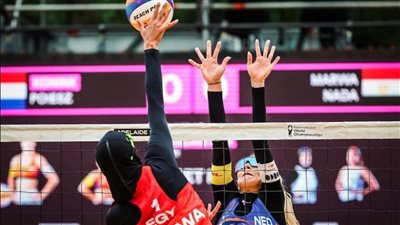 الكرة الطائرة الشاطئية المصرية تحقق طفرة وإنجازات مميزة موسم 2025