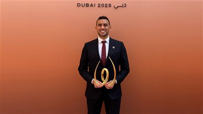 أسرة أحمد الجندي تحتفل بتتويجه بجائزة محمد بن راشد لأفضل رياضي عربي