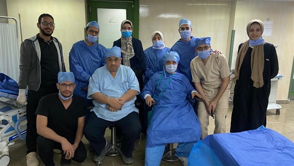 إنقاذ عين مريضة بعد جراحة معقدة لاستئصال ورم سرطاني بمستشفى سوهاج الجامعي