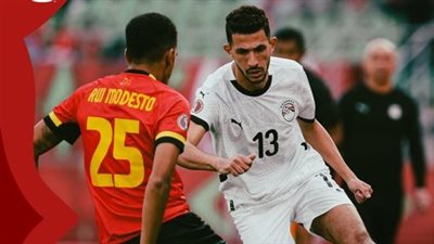 ملخص أهداف ونتيجة مباراة منتخب مصر وأنجولا في كأس أمم أفريقيا مصطفى شوبير
