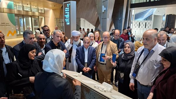 أعضاء “الألكسو” يزورون المتحف المصري الكبير