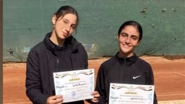 تعليم القليوبية يهنئ ياسمين ورغداء لفوزهما بالمركز الثانى ببطولة الجمهورية للتنس