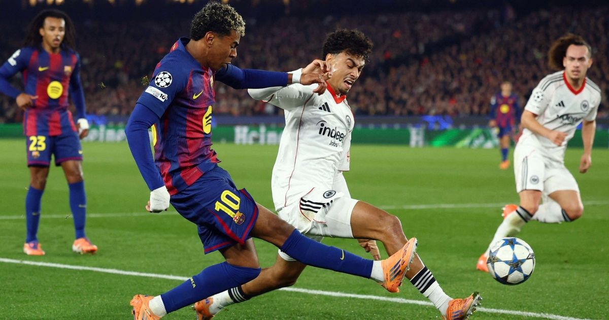 يامال يتجاوز مبابي كأصغر لاعب مؤثر في تاريخ دوري الأبطال