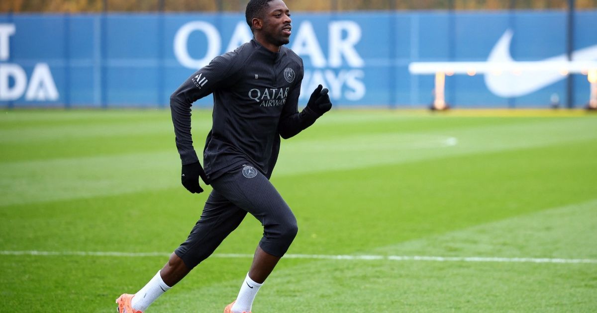 المرض يحرم سان جيرمان من خدمات ديمبيلي في دوري أبطال أوروبا