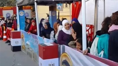 اقبال ملحوظ من المواطنين على انتخابات دائرة إمبابة بعد إلغائها وإعادتها بقرار من الوطنية للانتخابات