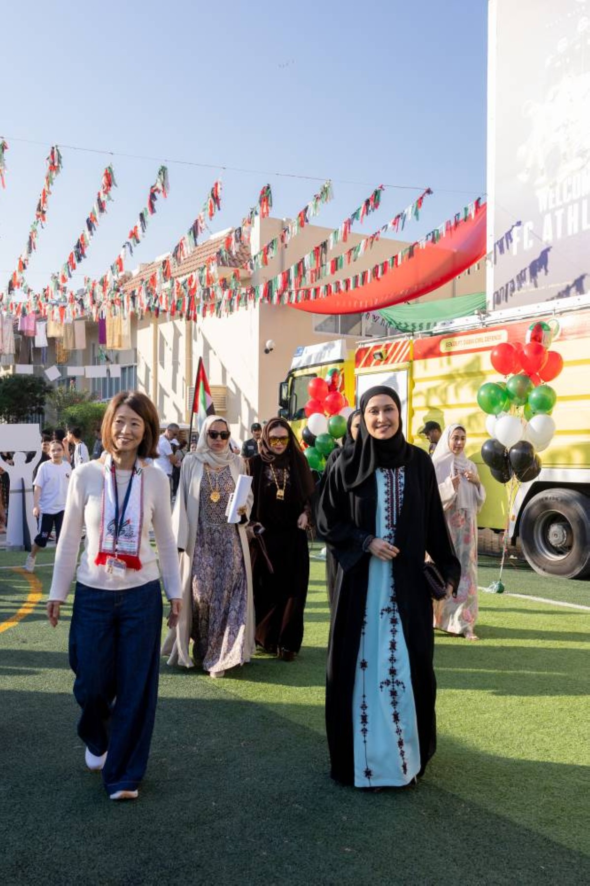 «ذخر لكبار المواطنين» يشارك طلبة المدارس الاحتفاء بعيد الاتحاد