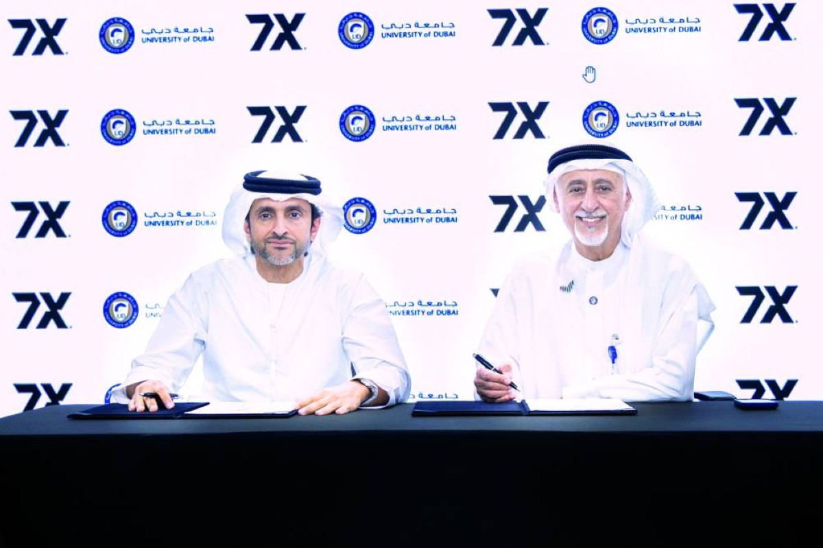 تفاهم بين «سفن إكس» وجامعة دبي لتوظيف الكفاءات الشابة