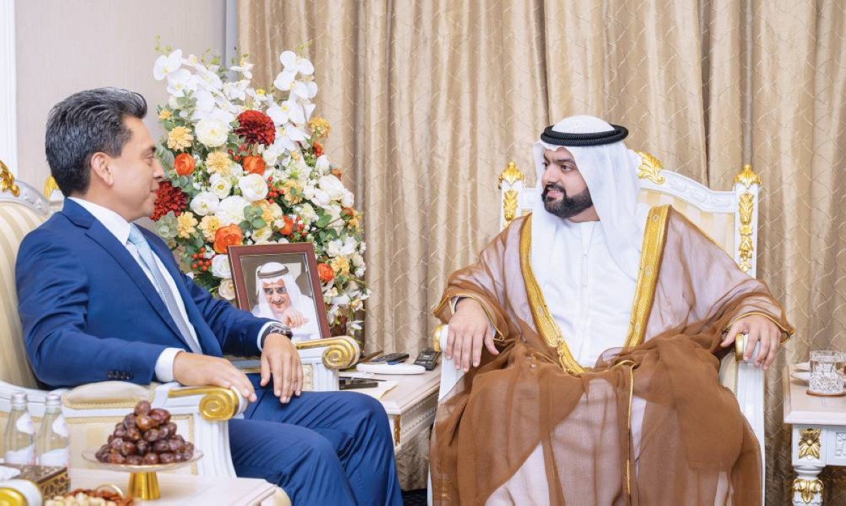 ولي عهد الفجيرة يستقبل سفراء تركيا وغواتيمالا والسلفادور