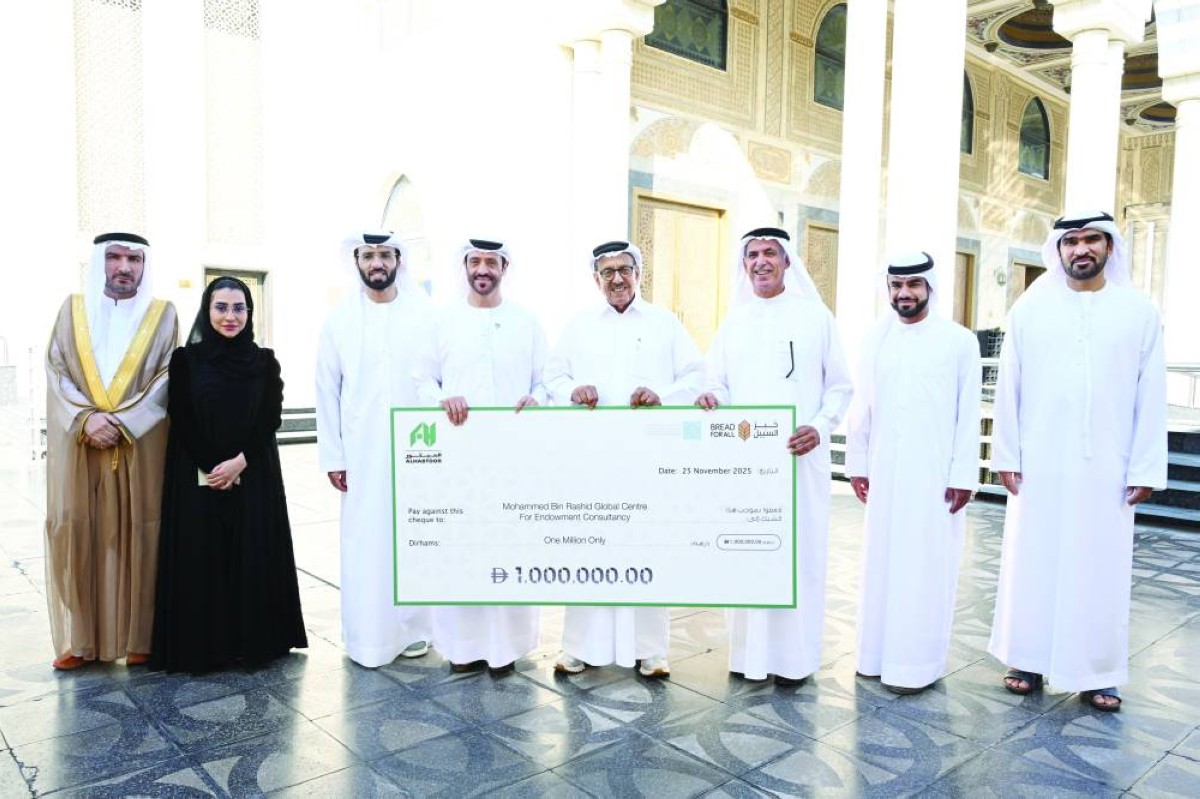 خلف الحبتور يرفع مساهمته في مبادرة «خبز السبيل» إلى مليون درهم