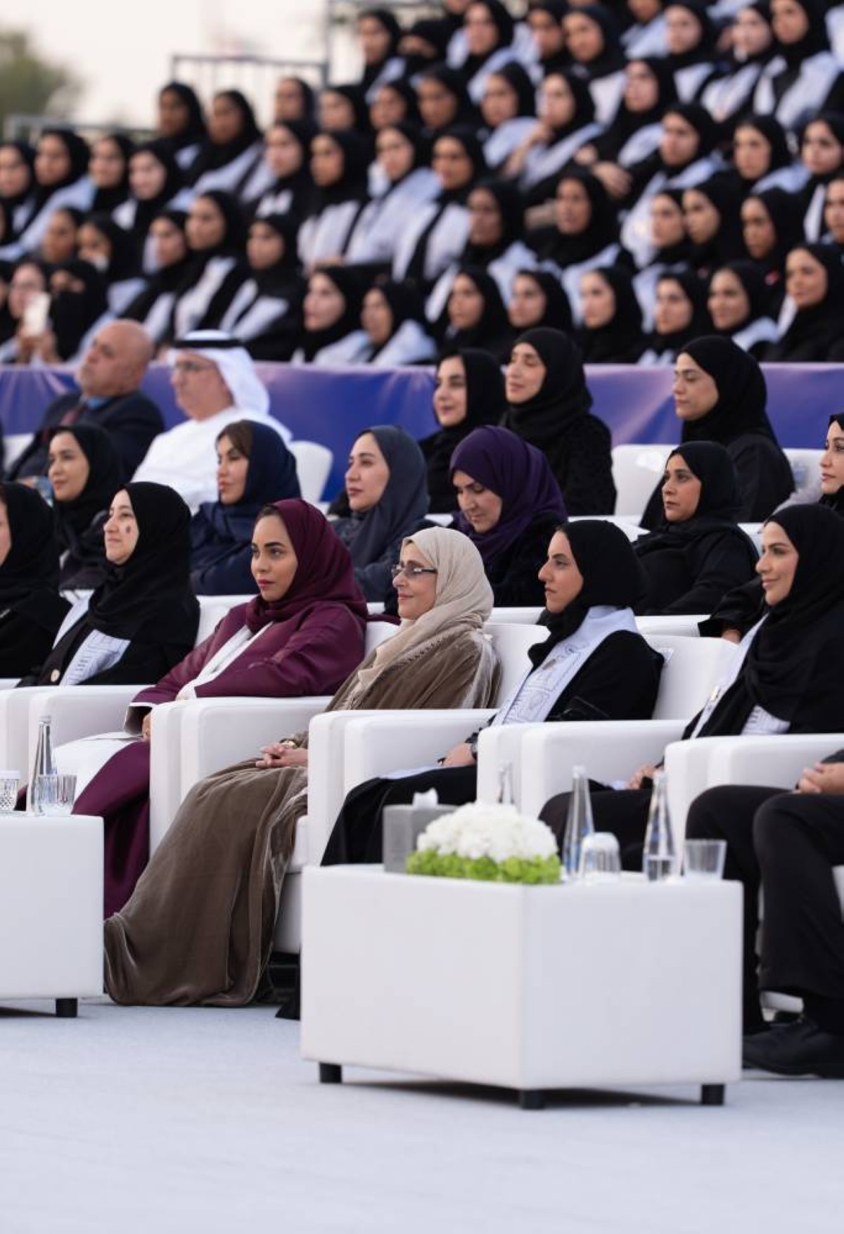 الإنسان هو الأساس وأنتم رواد مشروع وطني يحتضن الإبداع ويصنع القادة