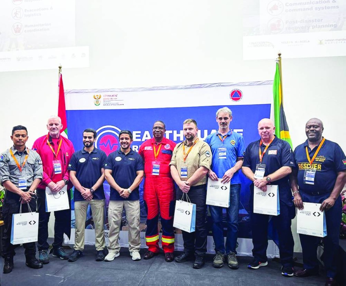 فريق الإمارات للبحث والإنقاذ يختتم مشاركته في تمرين بجنوب أفريقيا