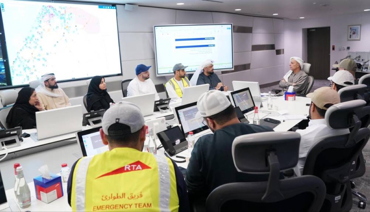 مطر الطاير يتابع جهود الفرق الميدانية للتعامل مع آثار الحالة الجوية