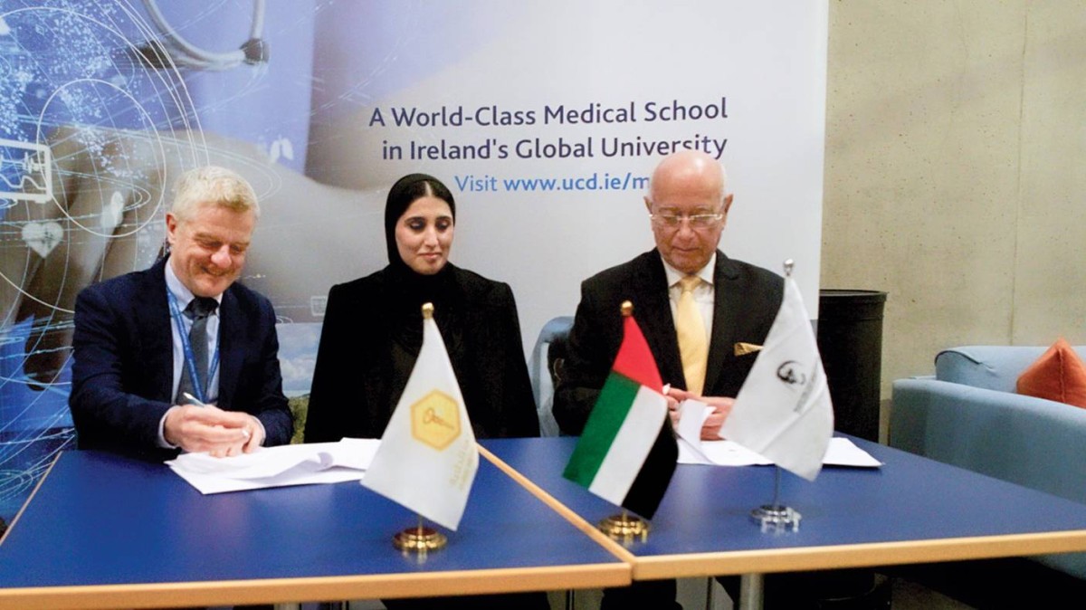 مشاريع مشتركة بين «جامعة دبي الطبية» و«كلية دبلن الجامعية»