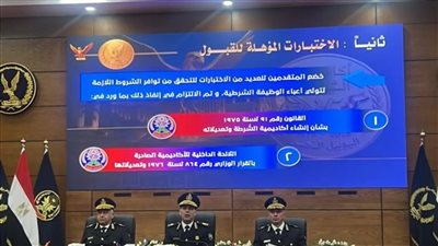 بالخطوات.. تعرف على نتيجة أكاديمية الشرطة للعام الدراسي 2025 / 2026