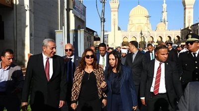 3 وزراء ومحافظ الغربية يتفقدون أعمال تطوير محيط مسجد السيد البدوي بطنطا
